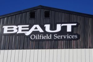 Beaut Oilfield Sign